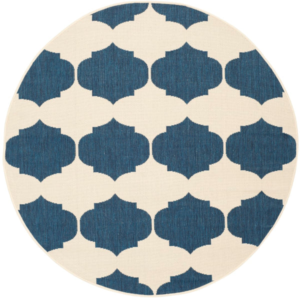 Safavieh Courtyard 6162 Power Loomed 85.4% Polypropylene/10.4% Polyester/4.2% Latex Outdoor Rug CY6162-258-5R