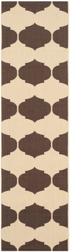 Safavieh Courtyard 6162 Power Loomed 85.4% Polypropylene/10.4% Polyester/4.2% Latex Outdoor Rug CY6162-402-4