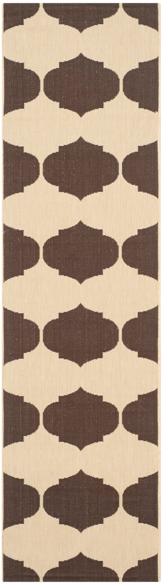 Safavieh Courtyard 6162 Power Loomed 85.4% Polypropylene/10.4% Polyester/4.2% Latex Outdoor Rug CY6162-402-4