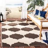 Safavieh Courtyard 6162 Power Loomed 85.4% Polypropylene/10.4% Polyester/4.2% Latex Outdoor Rug CY6162-402-4