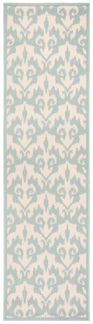 Safavieh Courtyard 6198 Power Loomed 85.4% Polypropylene/10.4% Polyester/4.2% Latex Outdoor Rug CY6198-213-9