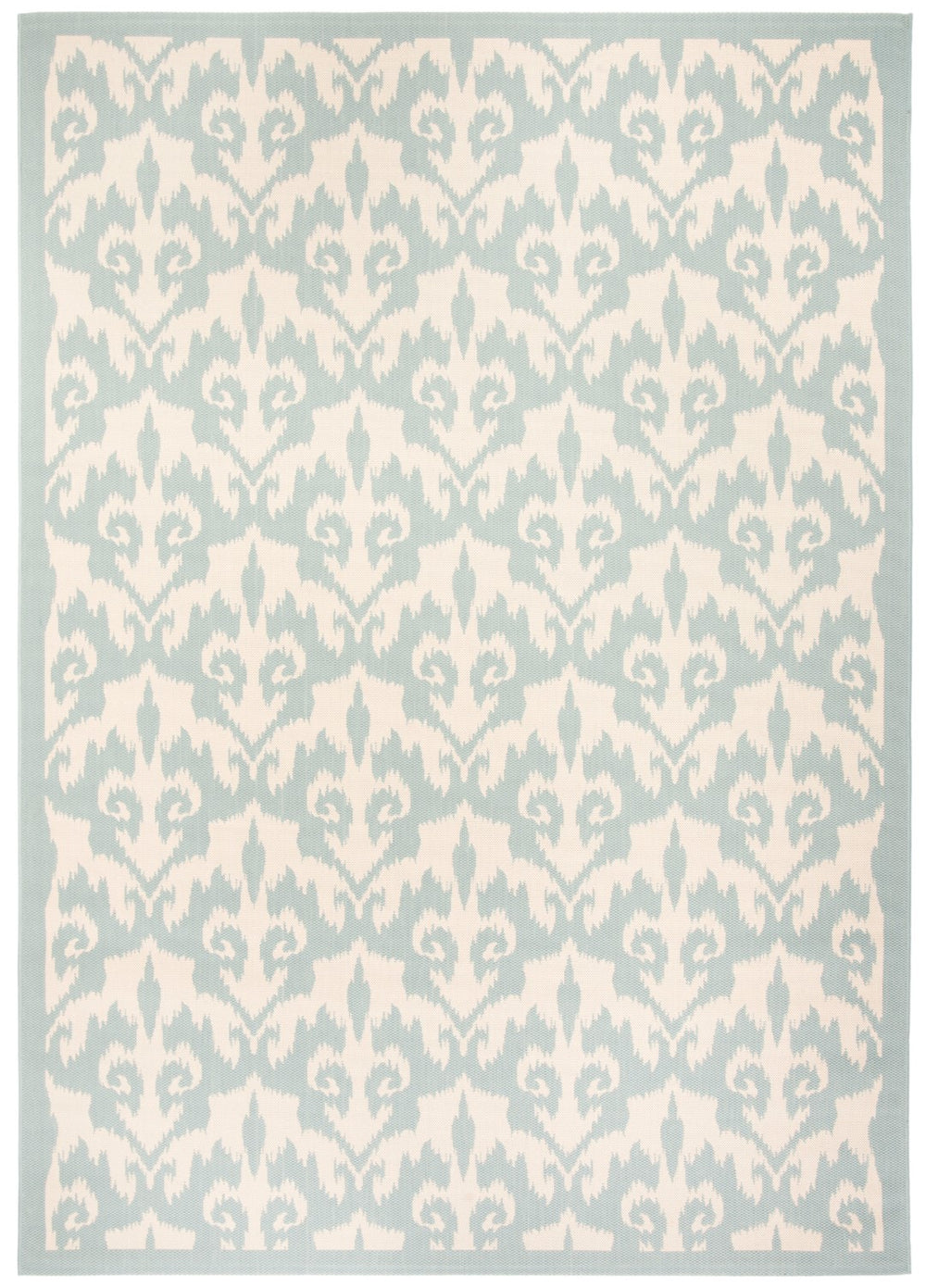 Safavieh Courtyard 6198 Power Loomed 85.4% Polypropylene/10.4% Polyester/4.2% Latex Outdoor Rug CY6198-213-9