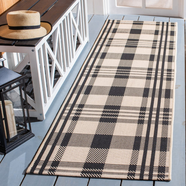 Safavieh Cy6201 Power Loomed 85.4% Polypropylene/10.4% Polyester/4.2% Latex Outdoor Rug CY6201-216-5R