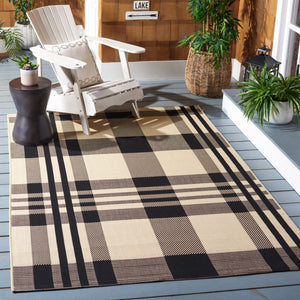 Safavieh Cy6201 PowerLoomed 85.4% Polypropylene/10.4% Polyester/4.2% Latex Indoor/Outdoor Rug CY6201-216-8SQ