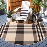 Safavieh Cy6201 Power Loomed 85.4% Polypropylene/10.4% Polyester/4.2% Latex Outdoor Rug CY6201-216-5R