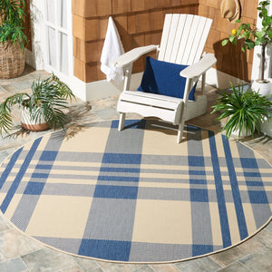 Safavieh Cy6201 Power Loomed 85.4% Polypropylene/10.4% Polyester/4.2% Latex Outdoor Rug CY6201-233-4