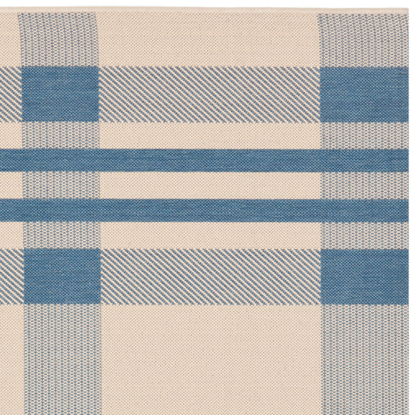 Safavieh Cy6201 Power Loomed 85.4% Polypropylene/10.4% Polyester/4.2% Latex Outdoor Rug CY6201-233-4