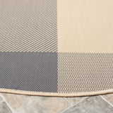 Safavieh Cy6201 Power Loomed 85.4% Polypropylene/10.4% Polyester/4.2% Latex Outdoor Rug CY6201-236-4