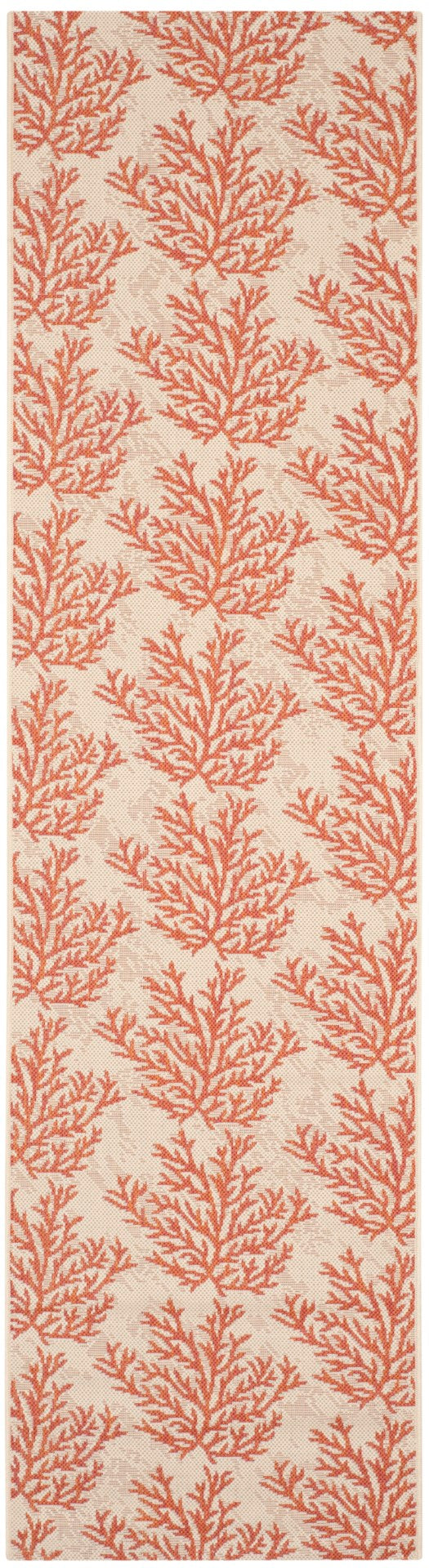 Safavieh Courtyard 6210 Power Loomed 85.4% Polypropylene/10.4% Polyester/4.2% Latex Outdoor Rug CY6210-231-28