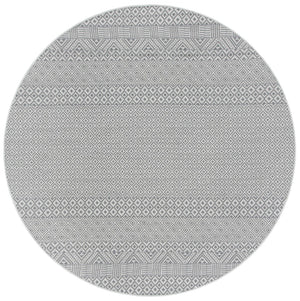 Safavieh Courtyard 6235 Power Loomed 85.4% Polypropylene/10.4% Polyester/4.2% Latex Indoor/Outdoor Rug CY6235-07812-5SQ