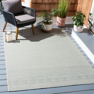Safavieh Courtyard 6235 Power Loomed 85.4% Polypropylene/10.4% Polyester/4.2% Latex Outdoor Rug CY6235-21312-9
