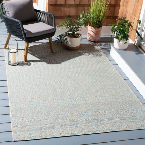 Safavieh Courtyard 6235 Power Loomed 85.4% Polypropylene/10.4% Polyester/4.2% Latex Outdoor Rug CY6235-21312-9