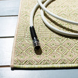 Safavieh Courtyard 6235 Power Loomed 85.4% Polypropylene/10.4% Polyester/4.2% Latex Outdoor Rug CY6235-21812-9