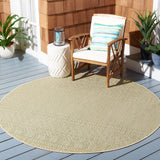 Safavieh Courtyard 6235 Power Loomed 85.4% Polypropylene/10.4% Polyester/4.2% Latex Indoor/Outdoor Rug CY6235-21812-5SQ