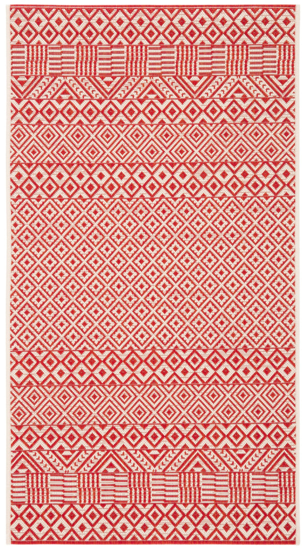 Safavieh Courtyard 6235 Power Loomed 85.4% Polypropylene/10.4% Polyester/4.2% Latex Outdoor Rug CY6235-23812-9