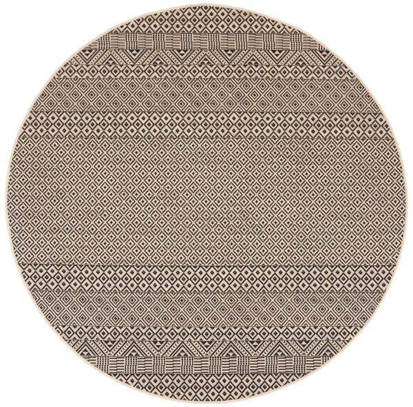 Safavieh Courtyard 6235 Power Loomed 85.4% Polypropylene/10.4% Polyester/4.2% Latex Indoor/Outdoor Rug CY6235-25612-4SQ