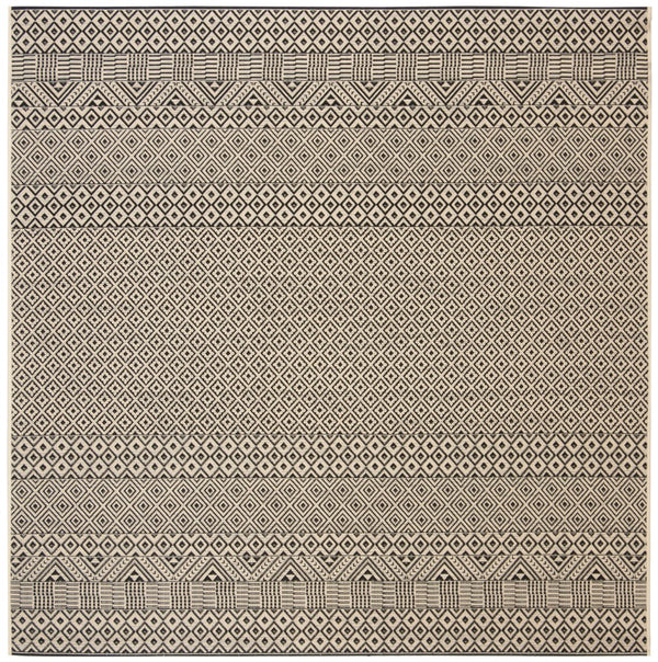 Safavieh Courtyard 6235 Power Loomed 85.4% Polypropylene/10.4% Polyester/4.2% Latex Outdoor Rug CY6235-25612-7SQ