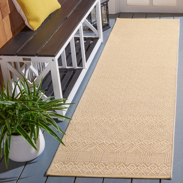 Safavieh Courtyard 6235 PowerLoomed 85.4% Polypropylene/10.4% Polyester/4.2% Latex Indoor/Outdoor Rug CY6235-30612-9