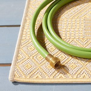 Safavieh Courtyard 6235 PowerLoomed 85.4% Polypropylene/10.4% Polyester/4.2% Latex Indoor/Outdoor Rug CY6235-30612-9