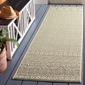 Safavieh Courtyard 6235 PowerLoomed 85.4% Polypropylene/10.4% Polyester/4.2% Latex Indoor/Outdoor Rug CY6235-32212-9