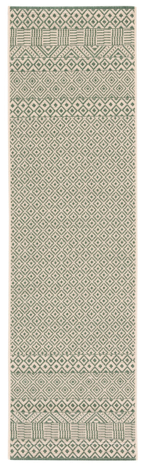 Safavieh Courtyard 6235 PowerLoomed 85.4% Polypropylene/10.4% Polyester/4.2% Latex Indoor/Outdoor Rug CY6235-32212-9
