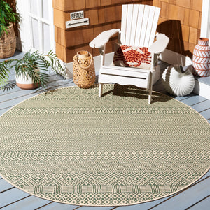 Safavieh Courtyard 6235 PowerLoomed 85.4% Polypropylene/10.4% Polyester/4.2% Latex Indoor/Outdoor Rug CY6235-32212-9