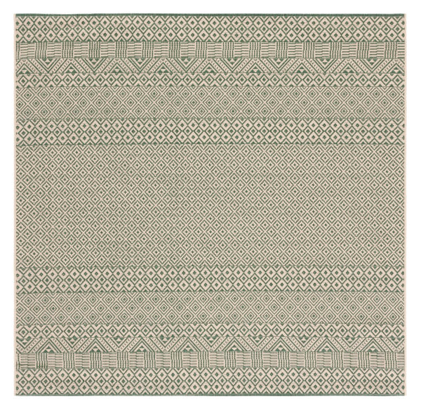 Safavieh Courtyard 6235 PowerLoomed 85.4% Polypropylene/10.4% Polyester/4.2% Latex Indoor/Outdoor Rug CY6235-32212-9