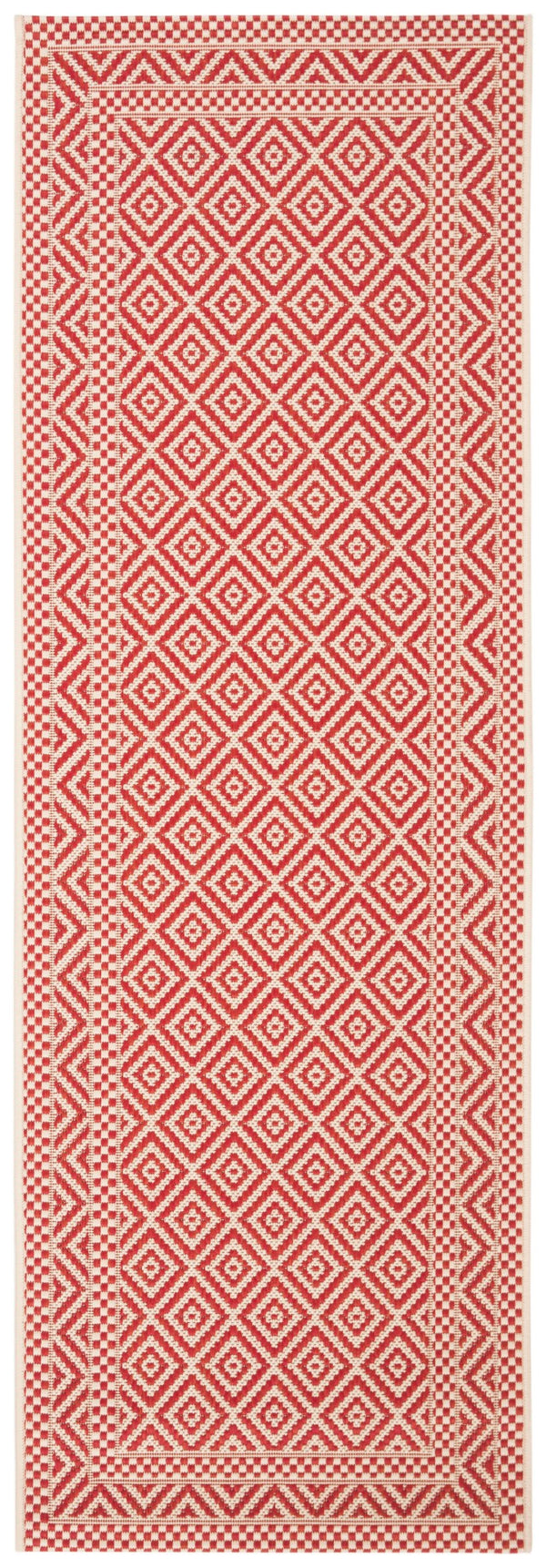 Safavieh Courtyard 6236 Power Loomed 85.4% Polypropylene/10.4% Polyester/4.2% Latex Outdoor Rug CY6236-23812-4