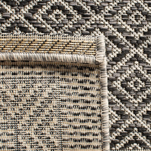 Safavieh Courtyard 6236 Power Loomed 85.4% Polypropylene/10.4% Polyester/4.2% Latex Outdoor Rug CY6236-37612-6