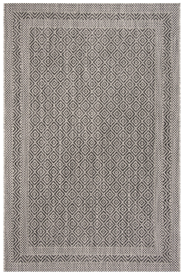Safavieh Courtyard 6236 Power Loomed 85.4% Polypropylene/10.4% Polyester/4.2% Latex Outdoor Rug CY6236-37612-6