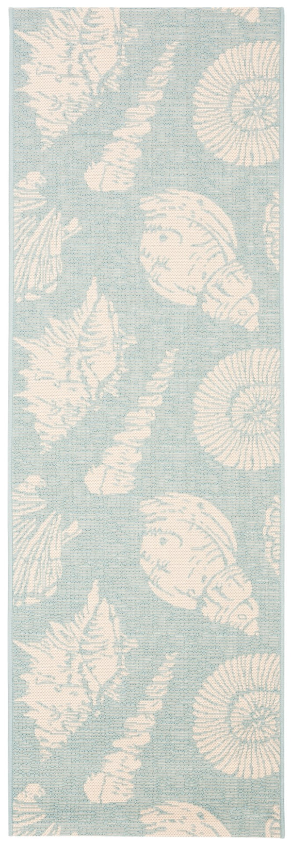 Safavieh Courtyard 6239 Power Loomed 85.4% Polypropylene/10.4% Polyester/4.2% Latex Outdoor Rug CY6239-21321-4