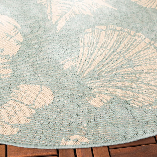 Safavieh Courtyard 6239 Power Loomed 85.4% Polypropylene/10.4% Polyester/4.2% Latex Outdoor Rug CY6239-21321-7R