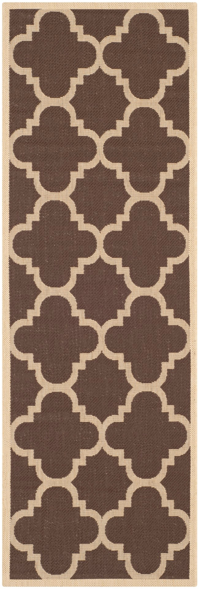 Safavieh Cy6243 Power Loomed 85.4% Polypropylene/10.4% Polyester/4.2% Latex Outdoor Rug CY6243-204-5SQ