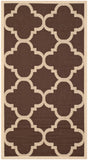 Safavieh Cy6243 Power Loomed 85.4% Polypropylene/10.4% Polyester/4.2% Latex Outdoor Rug CY6243-204-5SQ