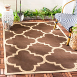 Safavieh Cy6243 Power Loomed 85.4% Polypropylene/10.4% Polyester/4.2% Latex Outdoor Rug CY6243-204-5SQ