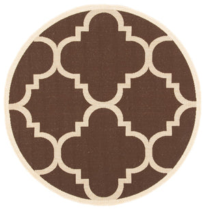 Safavieh Cy6243 Power Loomed 85.4% Polypropylene/10.4% Polyester/4.2% Latex Outdoor Rug CY6243-204-5SQ