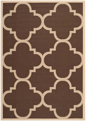 Safavieh Cy6243 Power Loomed 85.4% Polypropylene/10.4% Polyester/4.2% Latex Outdoor Rug CY6243-204-5SQ