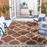 Safavieh Cy6243 Power Loomed 85.4% Polypropylene/10.4% Polyester/4.2% Latex Outdoor Rug CY6243-204-5SQ