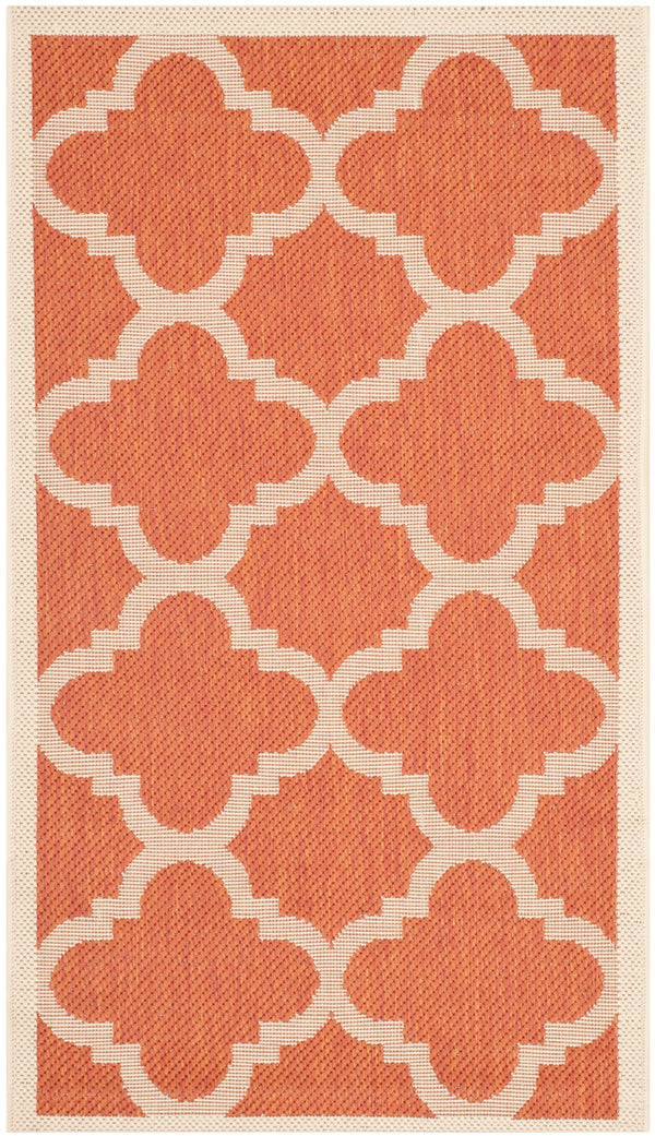Safavieh Cy6243 Power Loomed 85.4% Polypropylene/10.4% Polyester/4.2% Latex Outdoor Rug CY6243-241-5SQ
