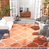 Safavieh Cy6243 Power Loomed 85.4% Polypropylene/10.4% Polyester/4.2% Latex Outdoor Rug CY6243-241-5SQ