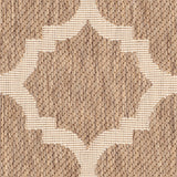 Safavieh Cy6243 Power Loomed 85.4% Polypropylene/10.4% Polyester/4.2% Latex Outdoor Rug CY6243-242-5SQ