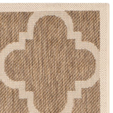 Safavieh Cy6243 Power Loomed 85.4% Polypropylene/10.4% Polyester/4.2% Latex Outdoor Rug CY6243-242-5SQ