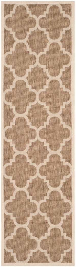 Safavieh Cy6243 Power Loomed 85.4% Polypropylene/10.4% Polyester/4.2% Latex Indoor/Outdoor Rug CY6243-242-4R