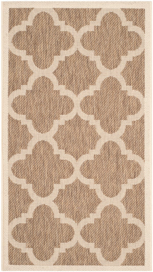 Safavieh Cy6243 Power Loomed 85.4% Polypropylene/10.4% Polyester/4.2% Latex Indoor/Outdoor Rug CY6243-242-4R