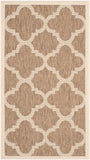 Safavieh Cy6243 Power Loomed 85.4% Polypropylene/10.4% Polyester/4.2% Latex Indoor/Outdoor Rug CY6243-242-4R