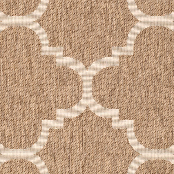 Safavieh Cy6243 Power Loomed 85.4% Polypropylene/10.4% Polyester/4.2% Latex Outdoor Rug CY6243-242-5SQ