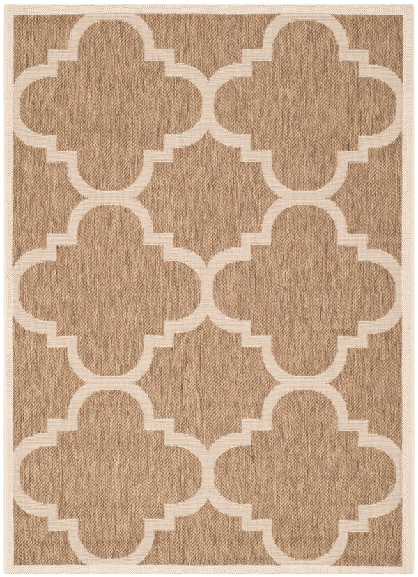 Safavieh Cy6243 Power Loomed 85.4% Polypropylene/10.4% Polyester/4.2% Latex Outdoor Rug CY6243-242-5SQ