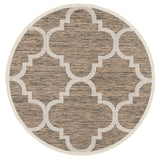 Safavieh Cy6243 Power Loomed 85.4% Polypropylene/10.4% Polyester/4.2% Latex Outdoor Rug CY6243-242-5SQ