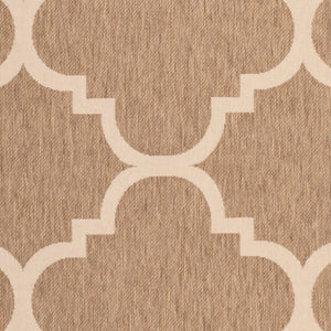 Safavieh Cy6243 Power Loomed 85.4% Polypropylene/10.4% Polyester/4.2% Latex Outdoor Rug CY6243-242-5SQ