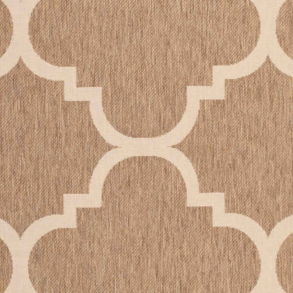 Safavieh Cy6243 Power Loomed 85.4% Polypropylene/10.4% Polyester/4.2% Latex Outdoor Rug CY6243-242-5SQ